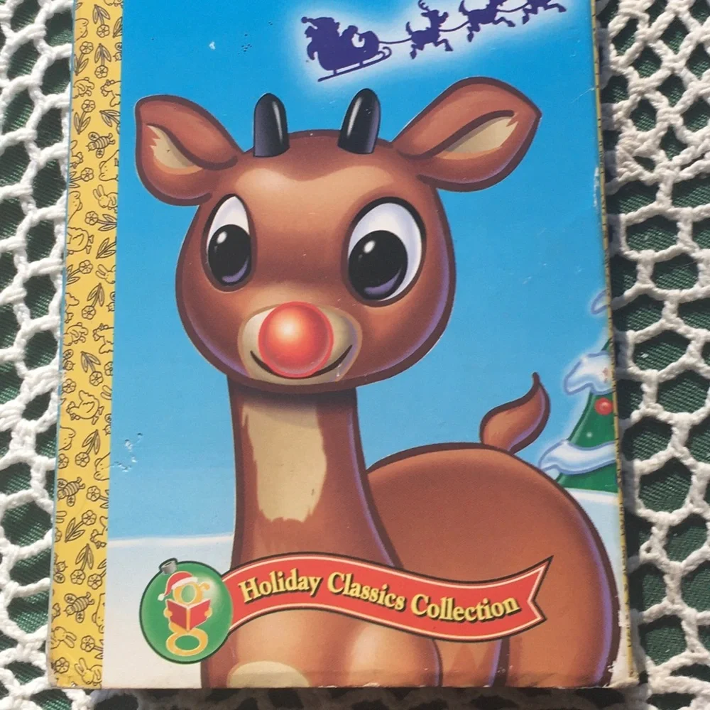 Rudolph the Red Nose Reindeer VHS Classic Cartoon Movie as seen on TV video